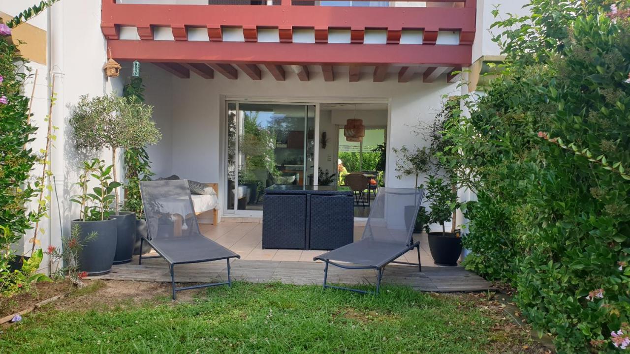 Appartement Calme Avec Jardin Bidart Biarritz エクステリア 写真