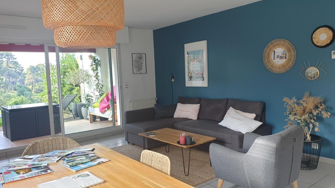 Appartement Calme Avec Jardin Bidart Biarritz エクステリア 写真
