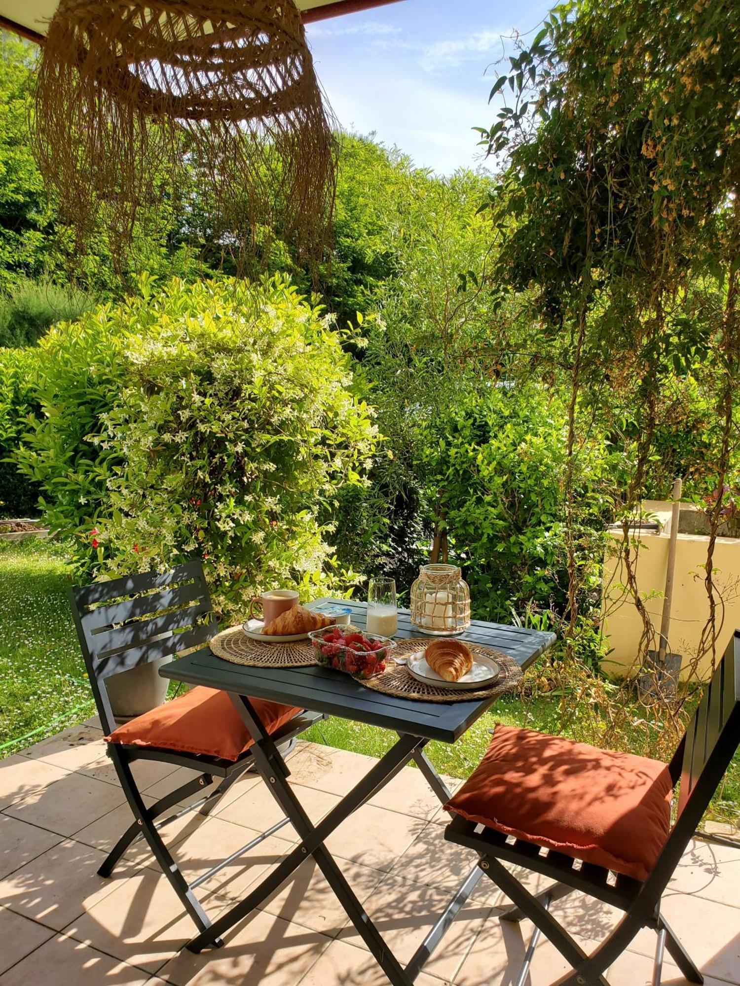 Appartement Calme Avec Jardin Bidart Biarritz エクステリア 写真